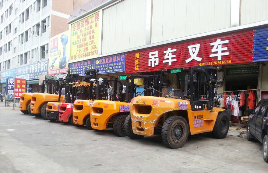 深圳搬運行業(yè)采購杭州叉車案例