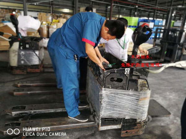 杭州叉車免維護(hù)電動(dòng)叉車蓄電池