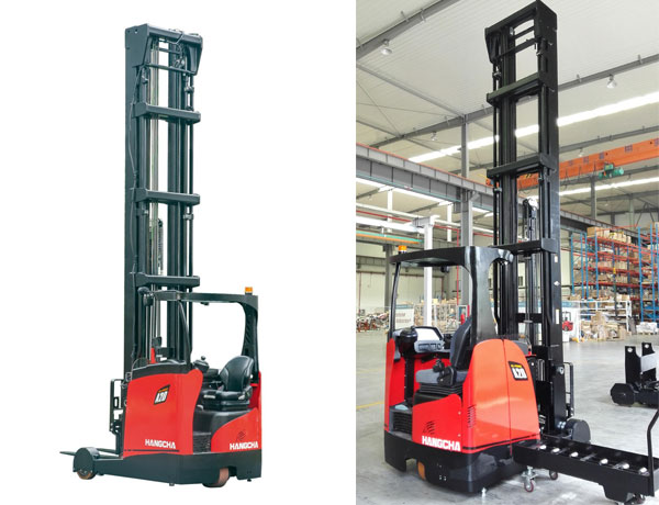 高層貨架倉(cāng)庫(kù)的福音——杭叉高貨位揀選式叉車！