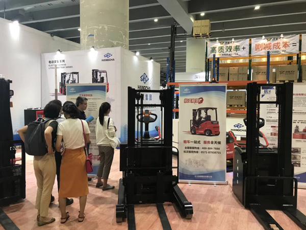 廣交會風(fēng)采，不一樣的杭州叉車