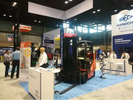【展會】杭州叉車亮相2019ProMat展  顯中國叉車品牌風采