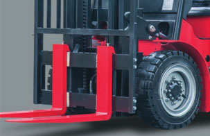 3.實心輪胎，免維護，更耐用-杭州叉車電動叉車